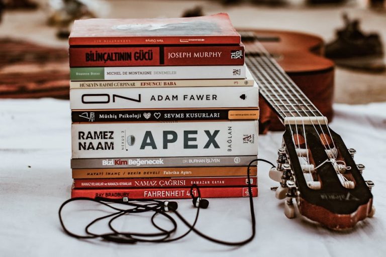 headphones music study desk ADHD focus