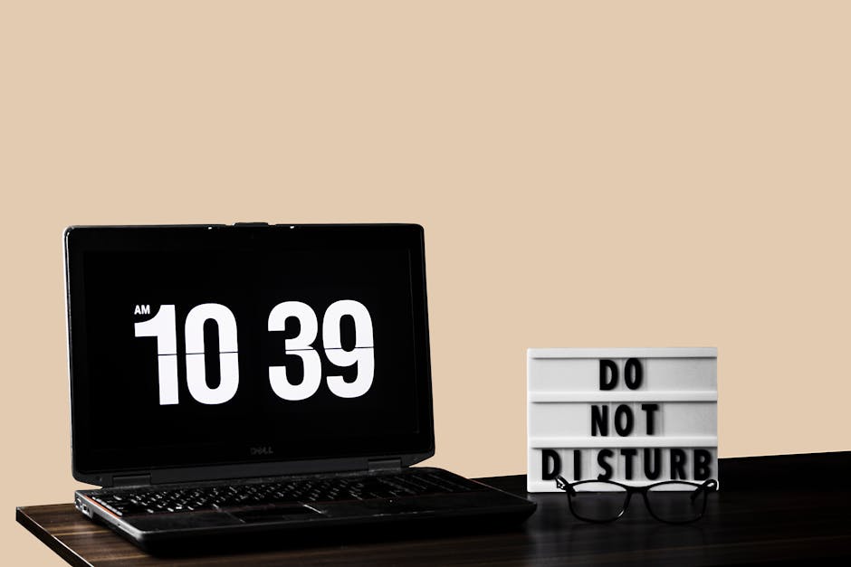 productivity timer desk focus ADHD focus