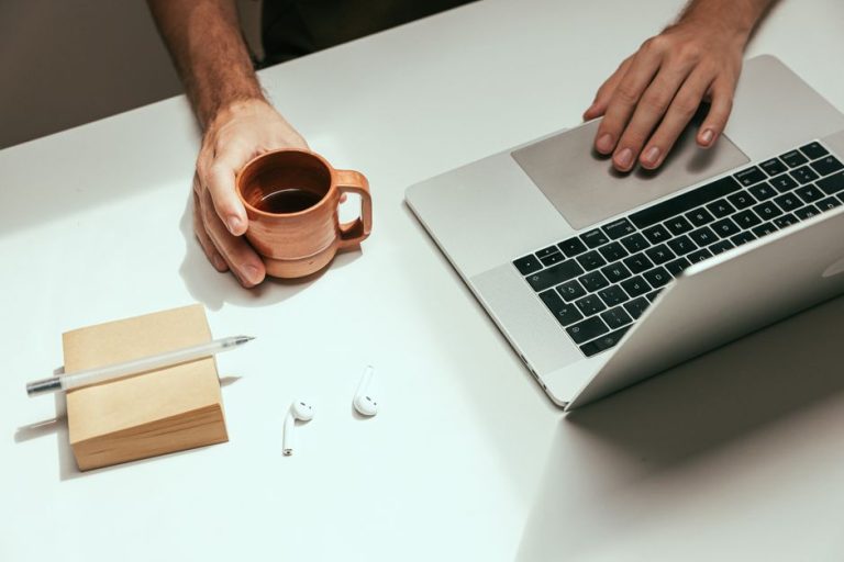 morning routine productivity desk ADHD focus