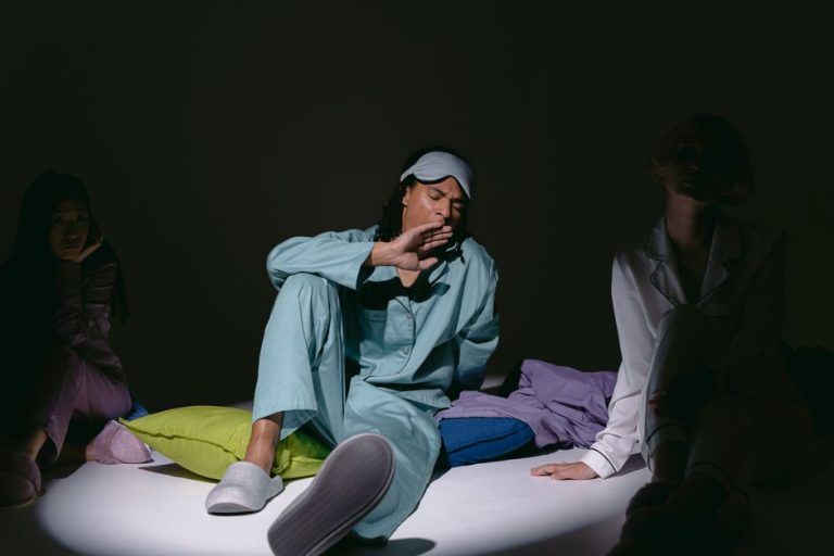 sleep mask bedroom dark ADHD focus